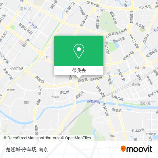 楚翘城-停车场地图
