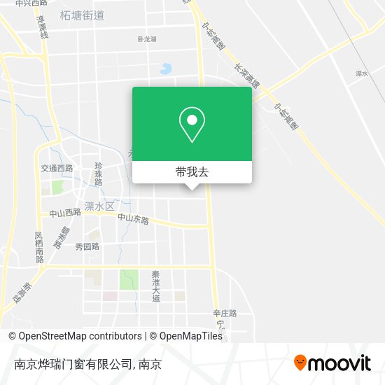 南京烨瑞门窗有限公司地图
