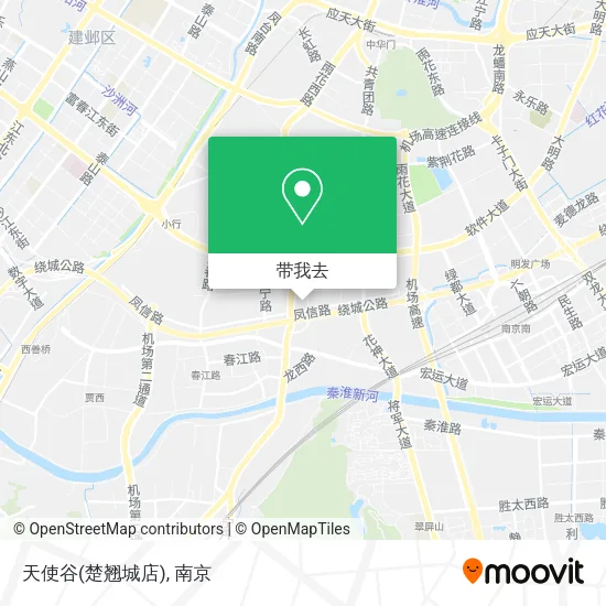 天使谷(楚翘城店)地图