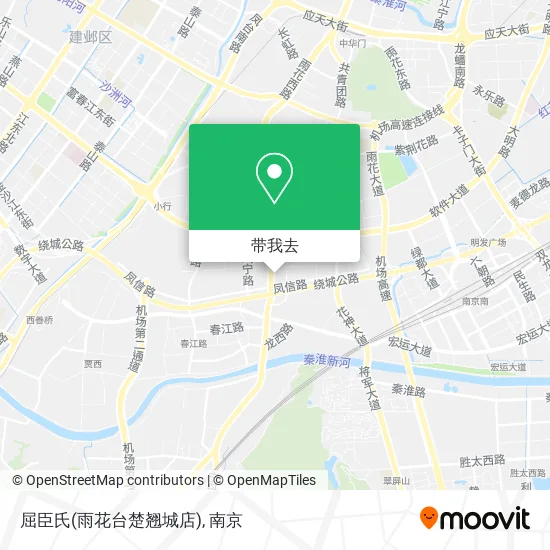 屈臣氏(雨花台楚翘城店)地图