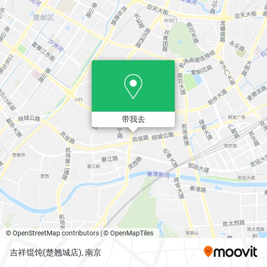 吉祥馄饨(楚翘城店)地图