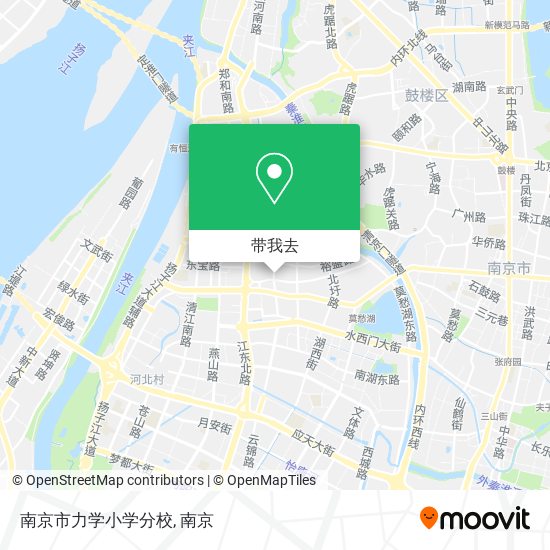 南京市力学小学分校地图
