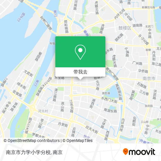南京市力学小学分校地图