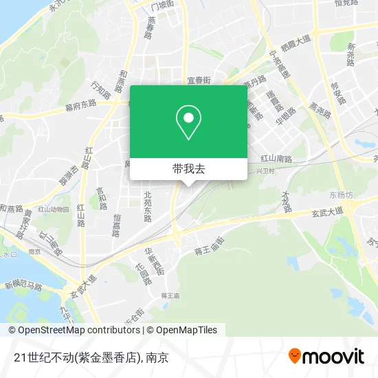 21世纪不动(紫金墨香店)地图