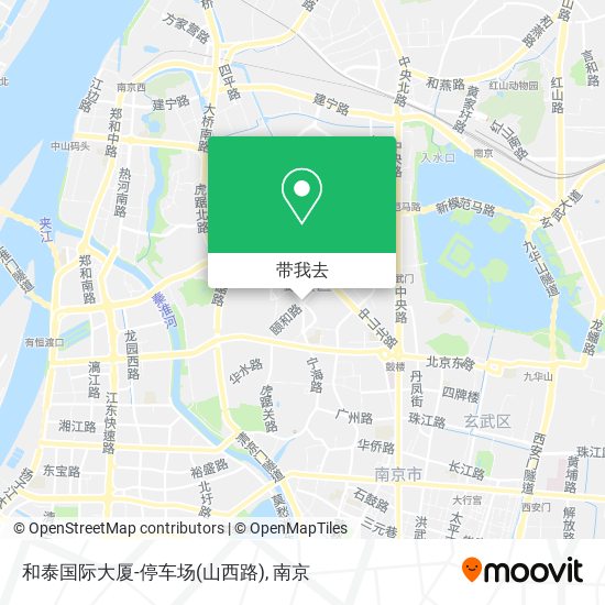 和泰国际大厦-停车场(山西路)地图