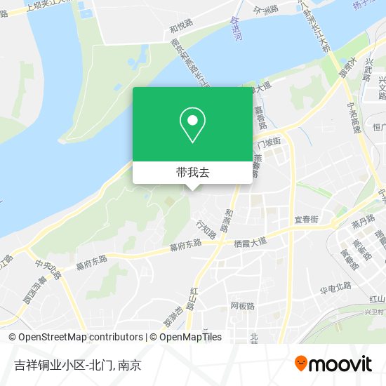 吉祥铜业小区-北门地图