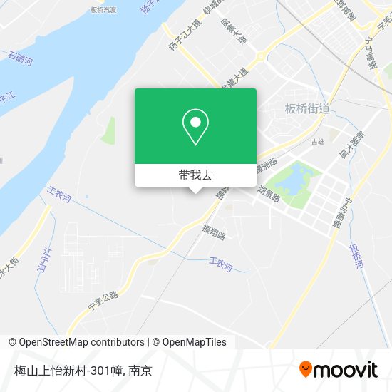 梅山上怡新村-301幢地图