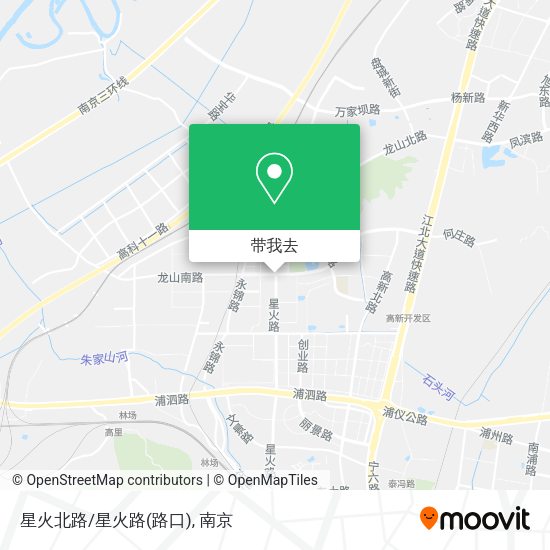 星火北路/星火路(路口)地图
