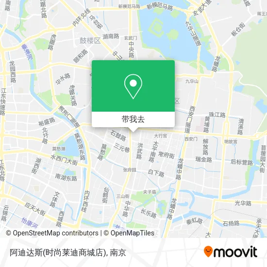 阿迪达斯(时尚莱迪商城店)地图