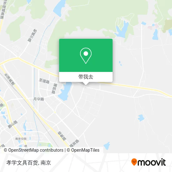 孝学文具百货地图