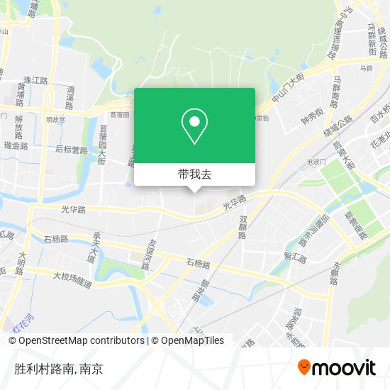 胜利村路南地图