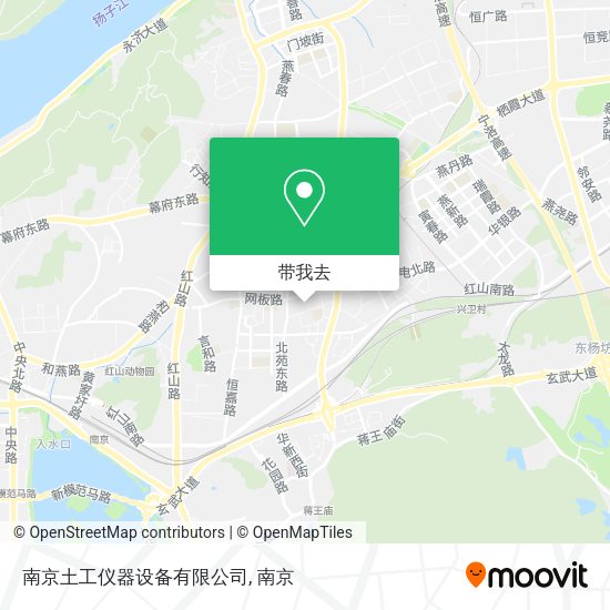 南京土工仪器设备有限公司地图
