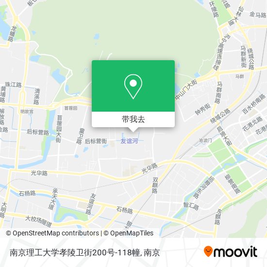 南京理工大学孝陵卫街200号-118幢地图