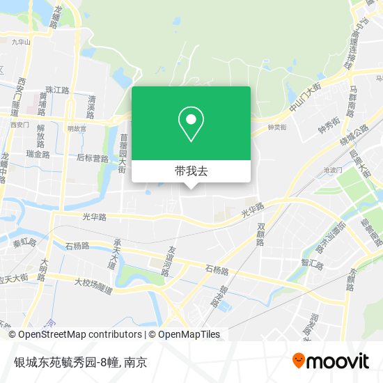 银城东苑毓秀园-8幢地图