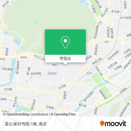 晏公庙52号院-1栋地图