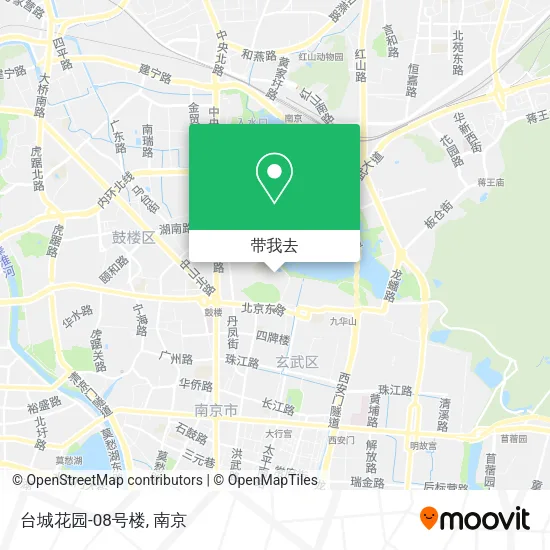 台城花园-08号楼地图