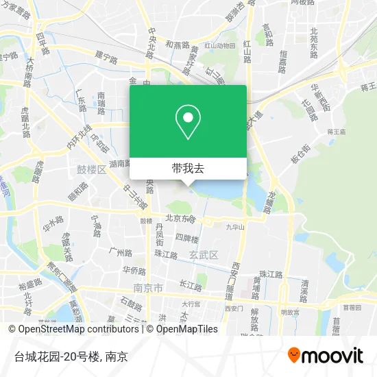 台城花园-20号楼地图