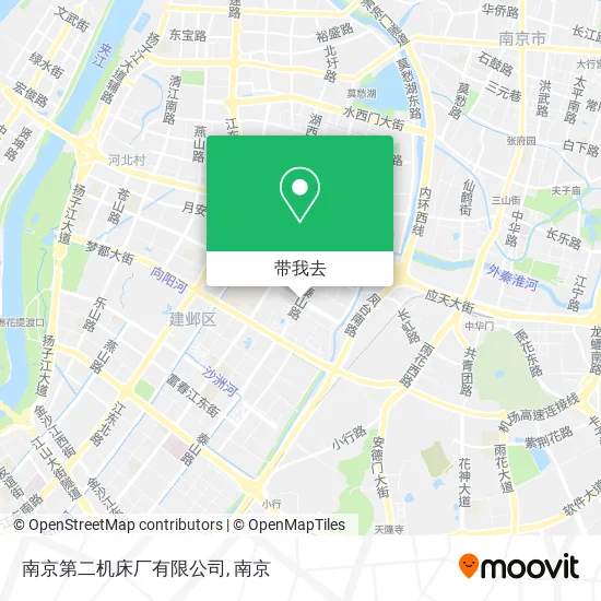南京第二机床厂有限公司地图