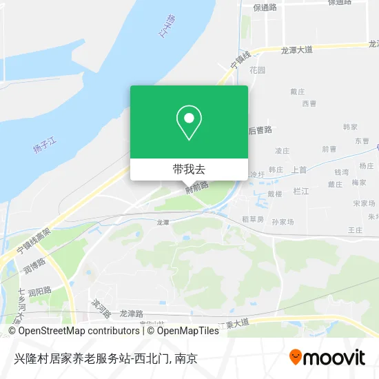 兴隆村居家养老服务站-西北门地图