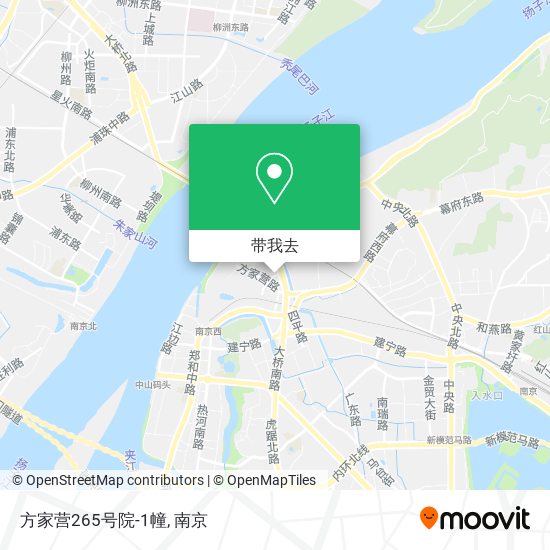 方家营265号院-1幢地图