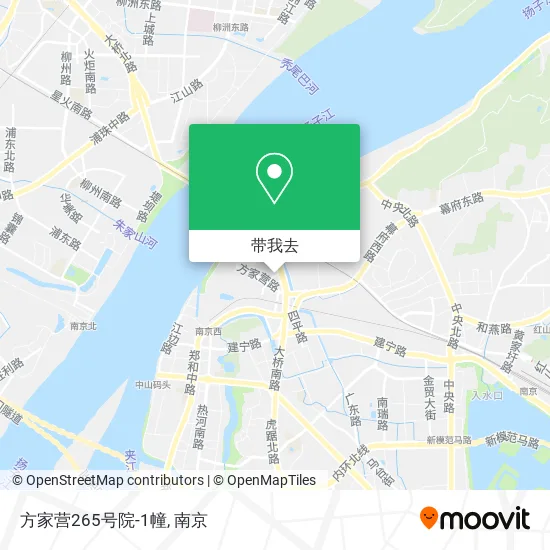 方家营265号院-1幢地图