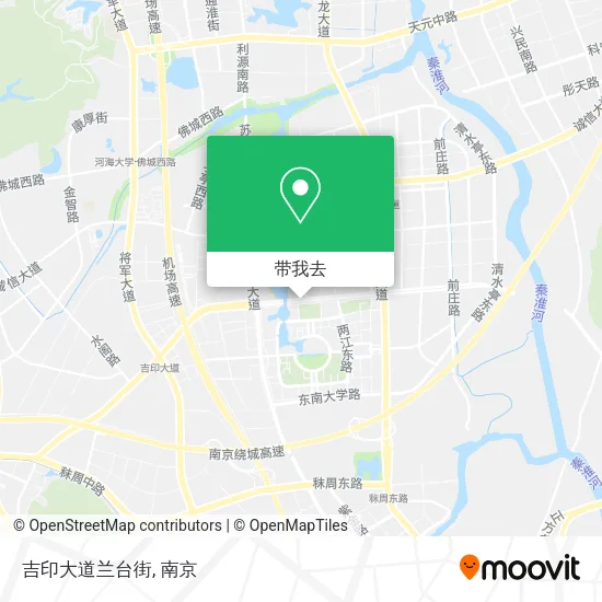吉印大道兰台街地图
