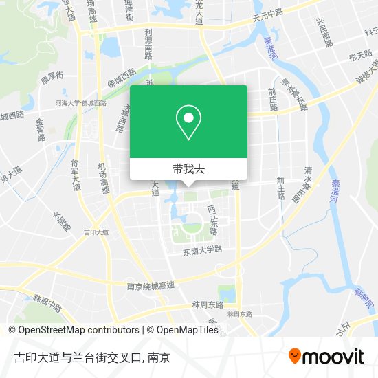 吉印大道与兰台街交叉口地图