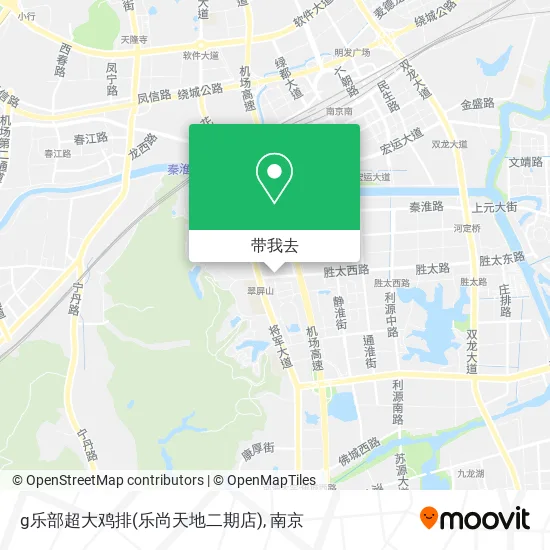 g乐部超大鸡排(乐尚天地二期店)地图