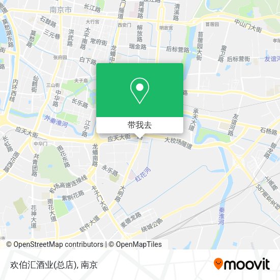 欢伯汇酒业(总店)地图