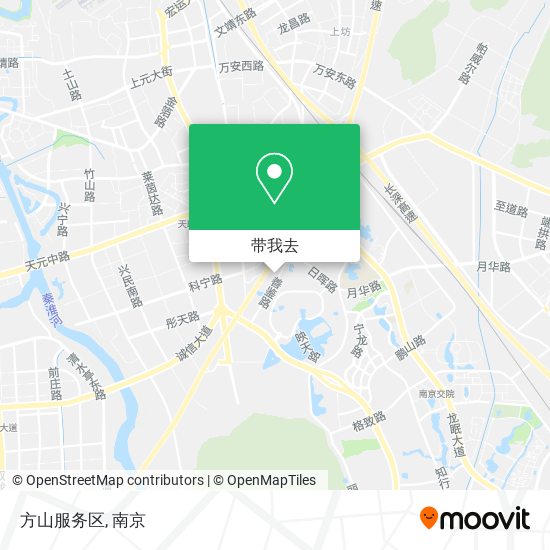 方山服务区地图