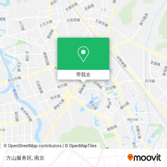 方山服务区地图