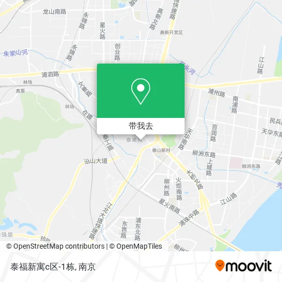 泰福新寓c区-1栋地图