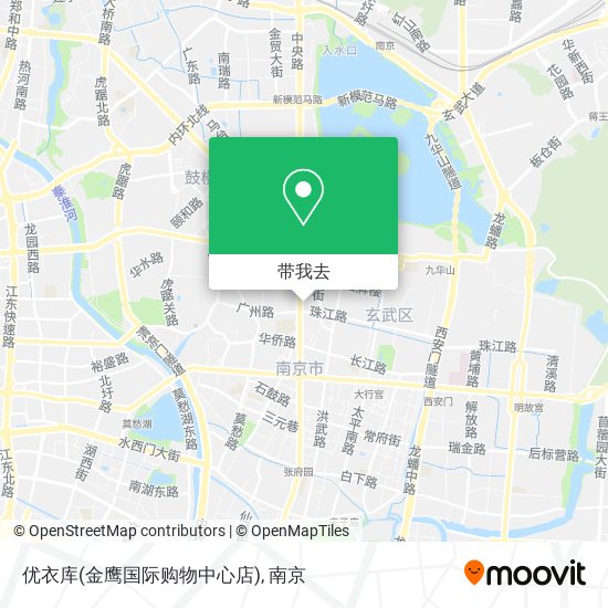 优衣库(金鹰国际购物中心店)地图