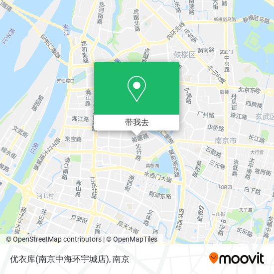 优衣库(南京中海环宇城店)地图