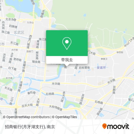 招商银行(月牙湖支行)地图