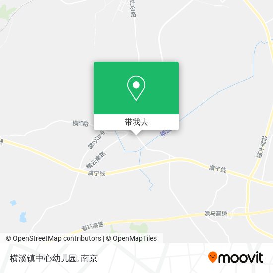横溪镇中心幼儿园地图