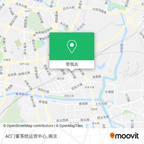 AC门窗系统运营中心地图