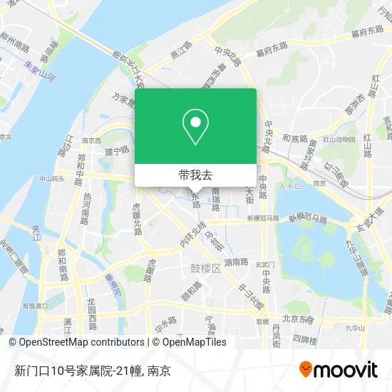 新门口10号家属院-21幢地图