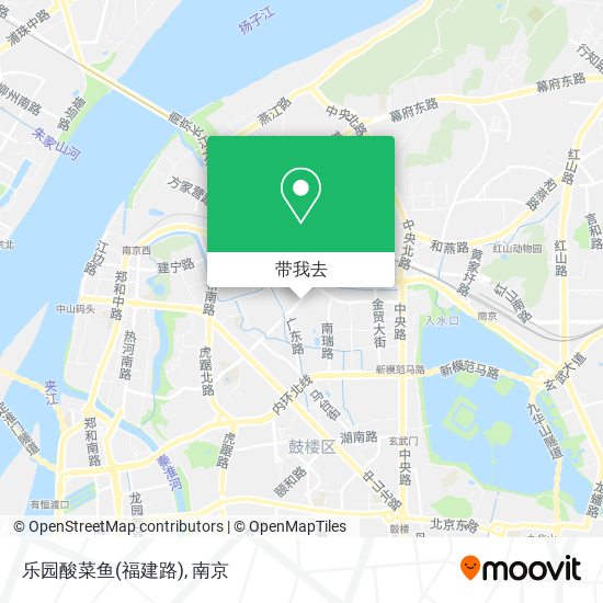 乐园酸菜鱼(福建路)地图