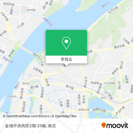 金域中央街区2期-23栋地图