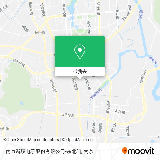南京新联电子股份有限公司-东北门地图