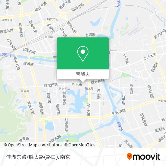 佳湖东路/胜太路(路口)地图