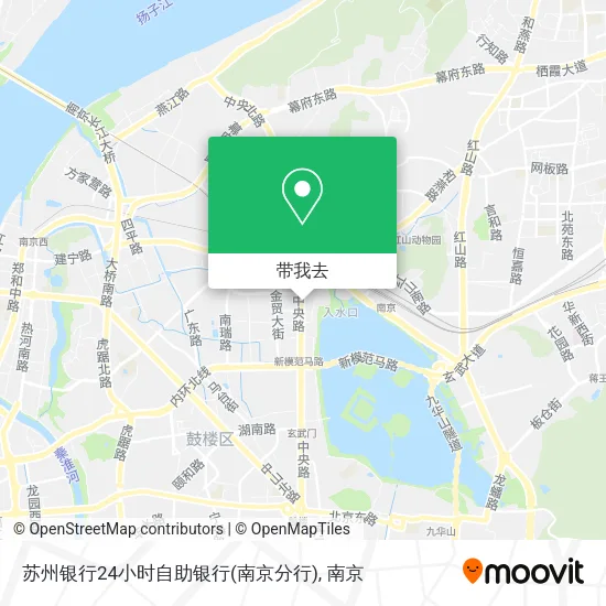 苏州银行24小时自助银行(南京分行)地图