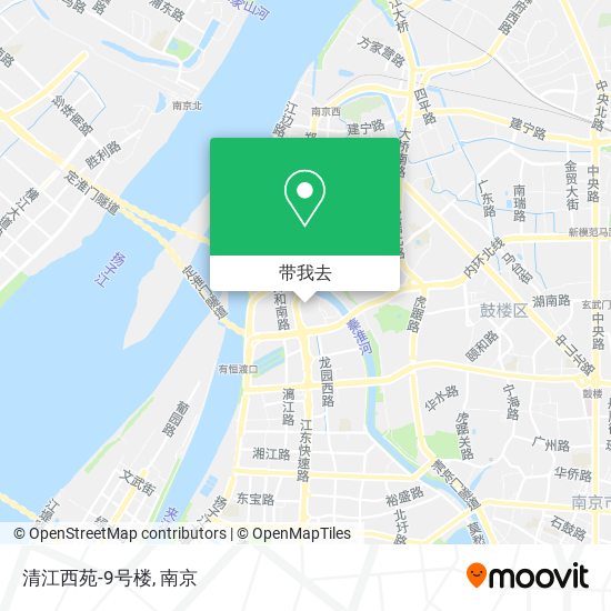 清江西苑-9号楼地图