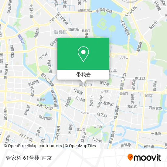 管家桥-61号楼地图