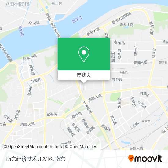 南京经济技术开发区地图