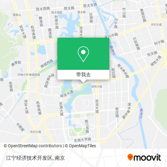 江宁经济技术开发区地图