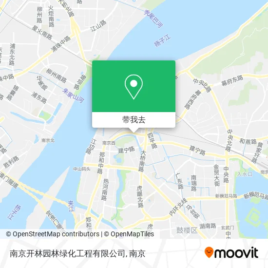 南京开林园林绿化工程有限公司地图
