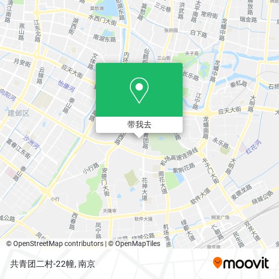 共青团二村-22幢地图