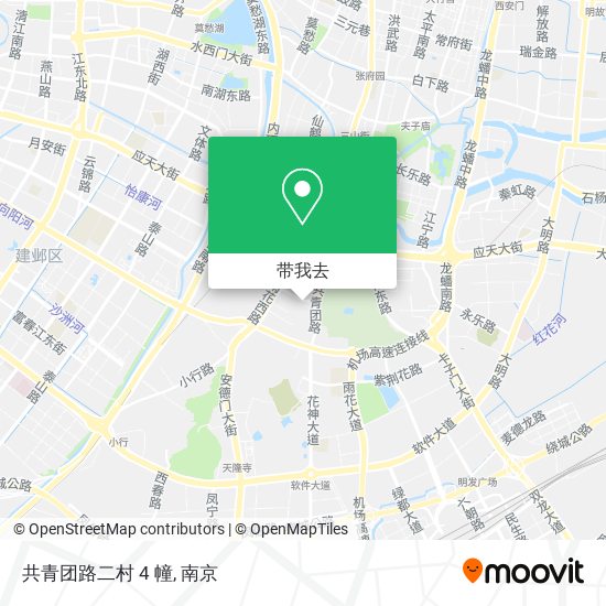 共青团路二村 4 幢地图